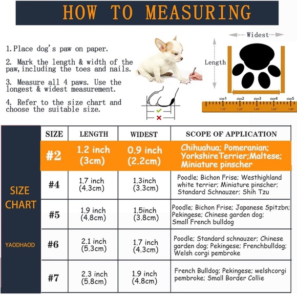 💥NWOT💥 🐾Fleece lined Dog booties Size-#2 🐾 - Picture 4 of 8